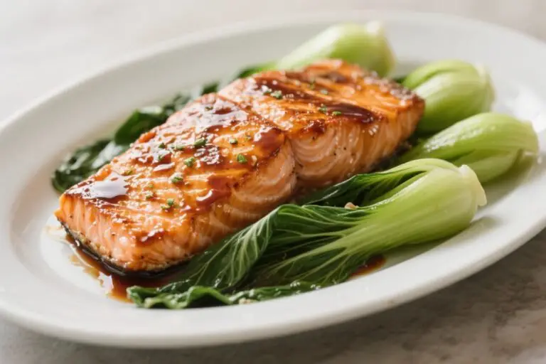 Miso-Glazed Salmon with Steamed Bok Choy: The 20-Minute Flavor Bomb You’ll Cook on Repeat
