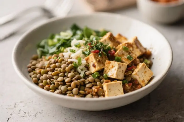 High-Protein Lentil and Tofu Bowl: The 20-Minute Power Plate That Actually Keeps You Full
