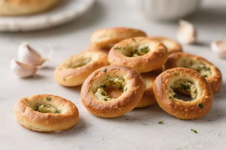 Garlic-Stuffed Sicilian Bread Rings (Taralli) – Crisp, Chewy, and Packed With Flavor
