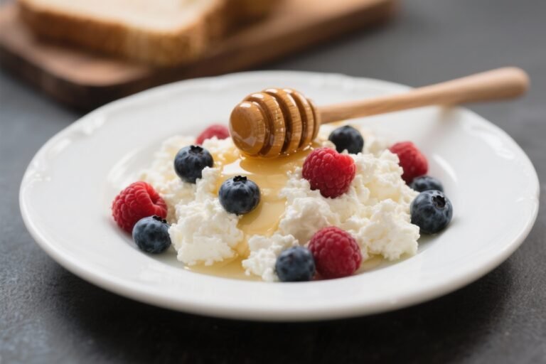 Cottage Cheese With Berries and Honey – Simple, Fresh, and Satisfying