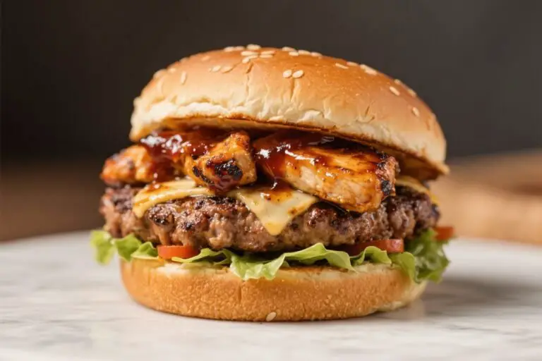 Chicken & BBQ Smoky Burger: The Backyard Legend That Turns Tuesday Into a Tailgate
