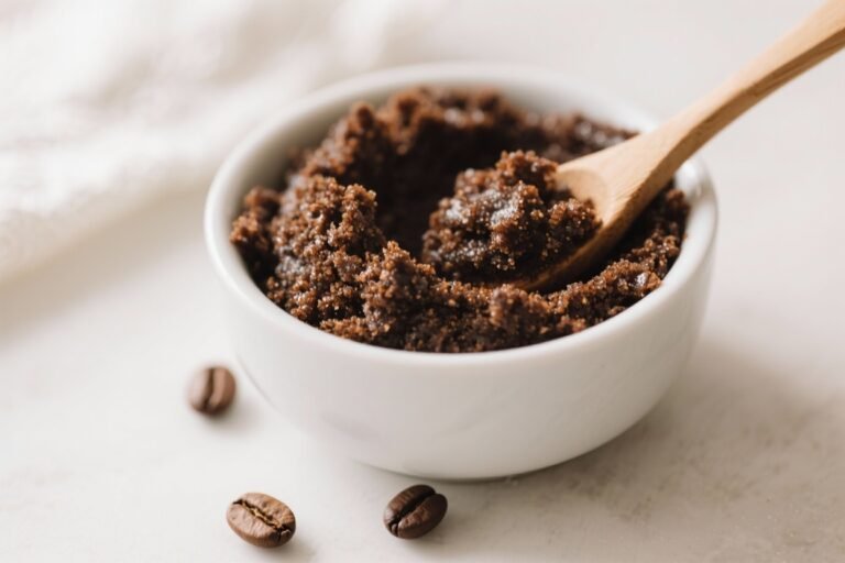 Homemade Coffee Scrub For Radiant Skin