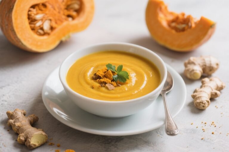Pumpkin Detox Soup with Ginger and Turmeric: The Cozy Cleanse Your Body Actually Craves