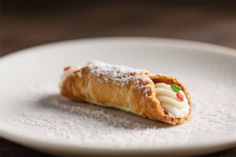 Nonna’s Homemade Cannoli – A Crispy Shell With Creamy Sweet Ricotta