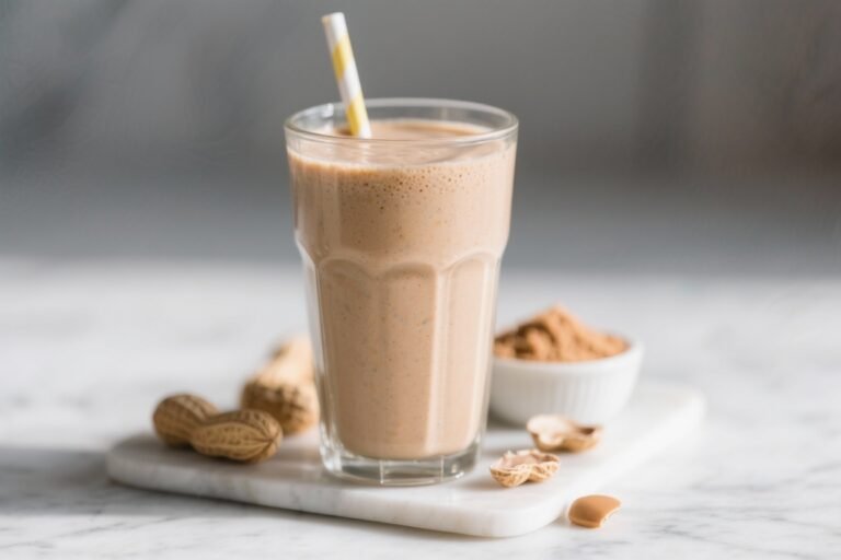 Protein-packed Peanut Butter Smoothie Recipe