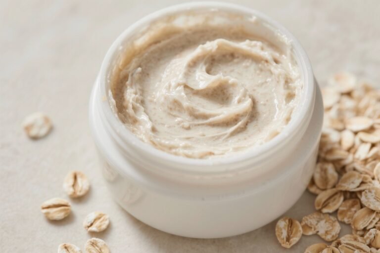 Natural Oatmeal Mask For Sensitive Skin