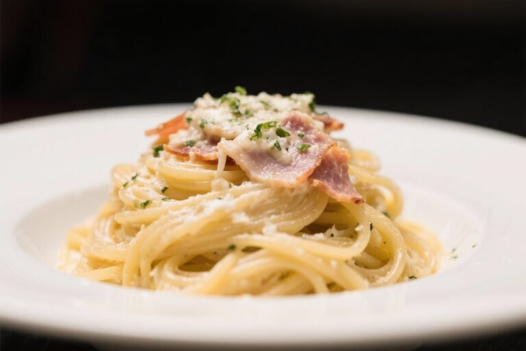 Classic Spaghetti alla Carbonara – Simple, Creamy, and Truly Italian