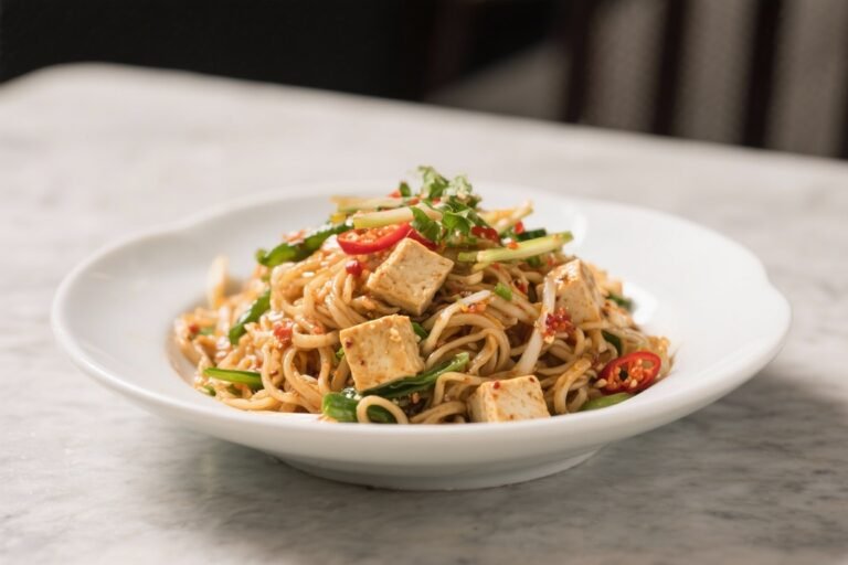 Spicy Thai Tofu Noodle Salad That Slaps: Crunch, Heat, and Weeknight Speed