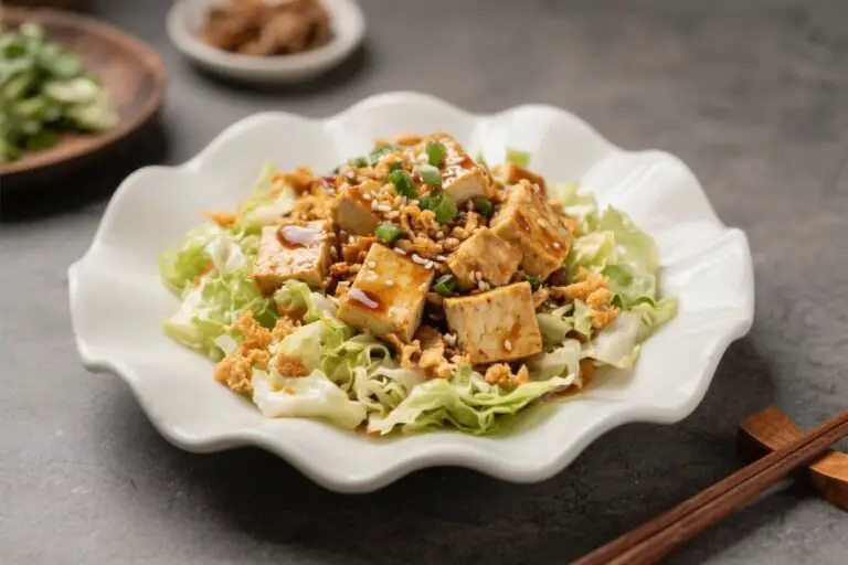 Ginger Soy Tofu and Cabbage Crunch Salad: The 15-Minute Power Bowl That Actually Satisfies