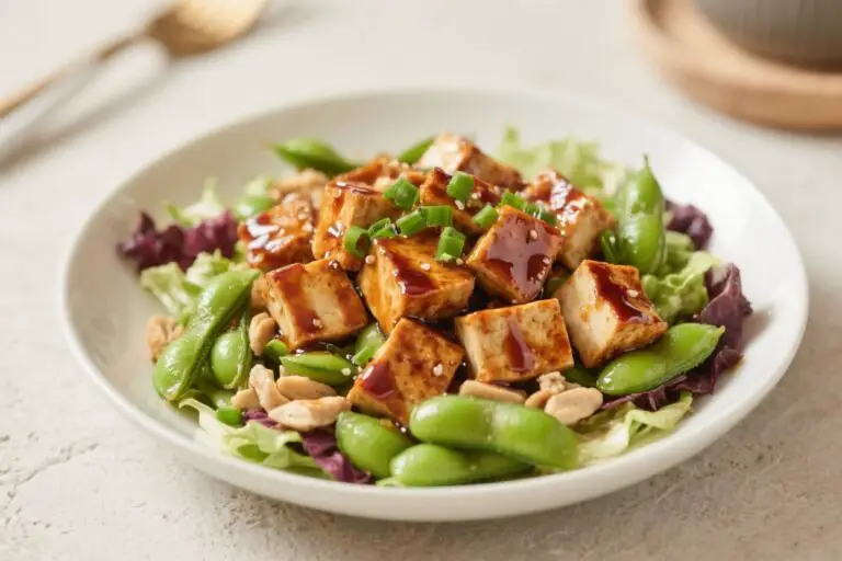 Teriyaki Tofu and Edamame Protein Salad: The 15-Minute Power Bowl That Actually Keeps You Full