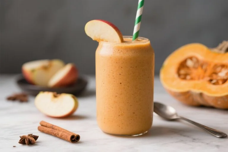 This Pumpkin Apple Spice Smoothie Is Basically Autumn in a Glass (And Yes, It Slaps)