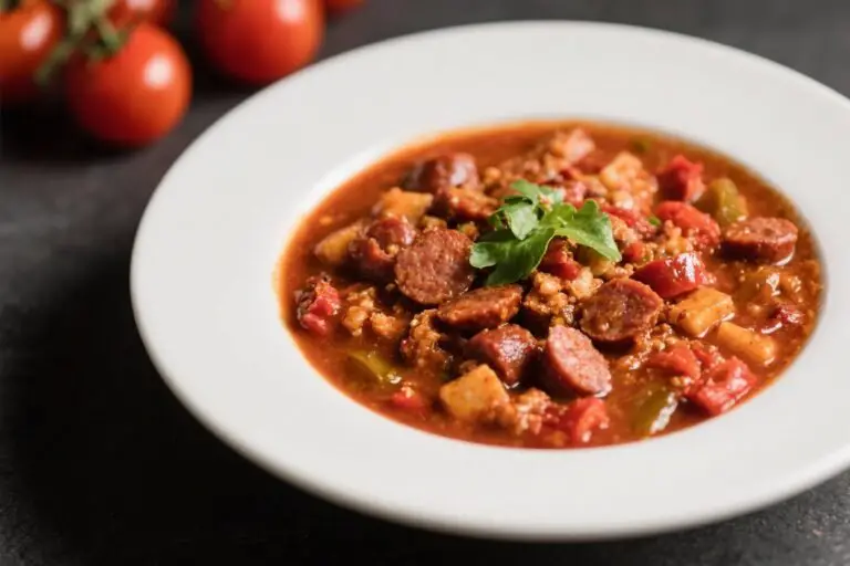 Spicy Chorizo and Fire-Roasted Tomato Chili That Smacks You With Flavor (Then Hugs You After)