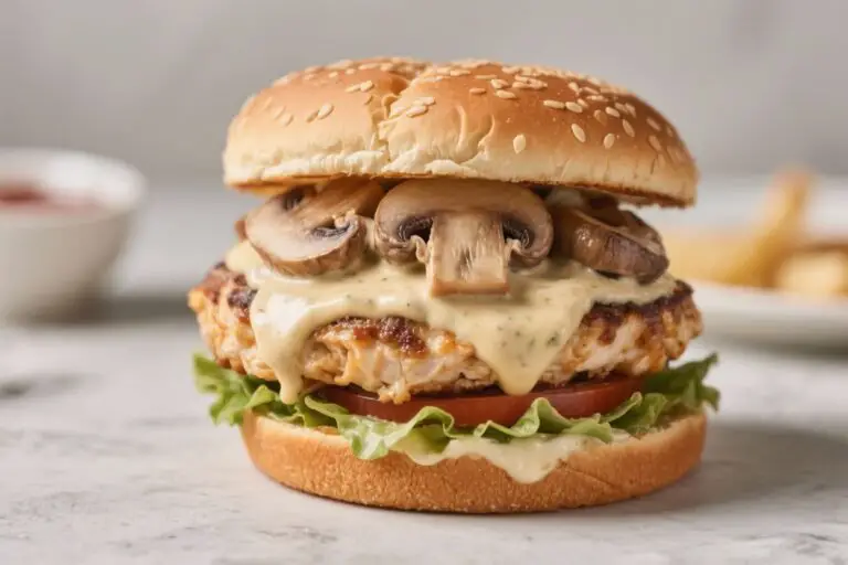 Chicken & Mushroom Creamy Burger: The Comfort-Food Power Play You Didn’t Know You Needed