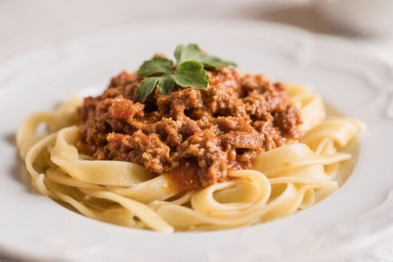 Traditional Bolognese Ragù (Ragù alla Bolognese) – Slow-Cooked, Rich, and Comforting