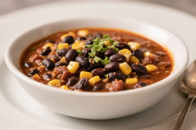 Black Bean and Corn Chili That Slaps: Bold Flavor, 30 Minutes, Zero Regrets