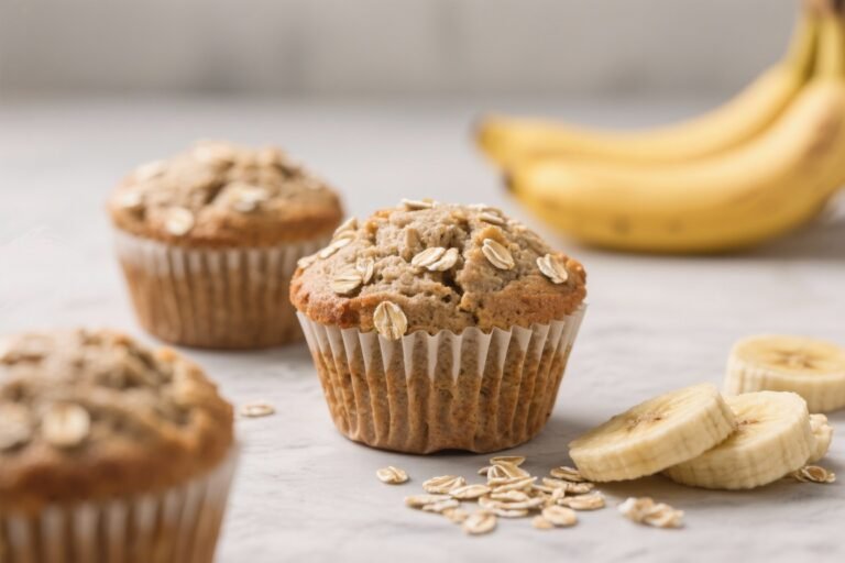 Whole Wheat Banana Muffins with Oats: The One-Bowl Breakfast Flex You’ll Brag About