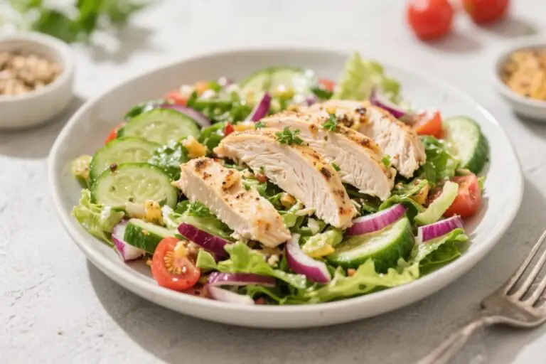 Healthy Greek Chicken Detox Salad That Actually Slaps: Crispy, Zesty, and Ready in 20