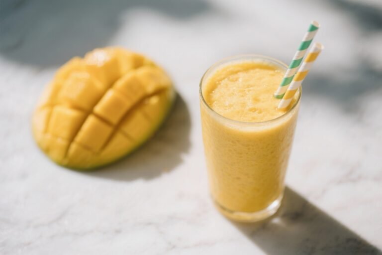 Refreshing Tropical Mango Smoothie You’ll Crave