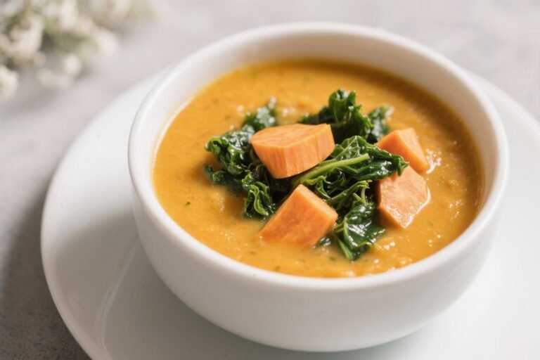 Sweet Potato and Kale Soup That Tastes Like a Cozy Hug (But With Serious Flavor Flex)