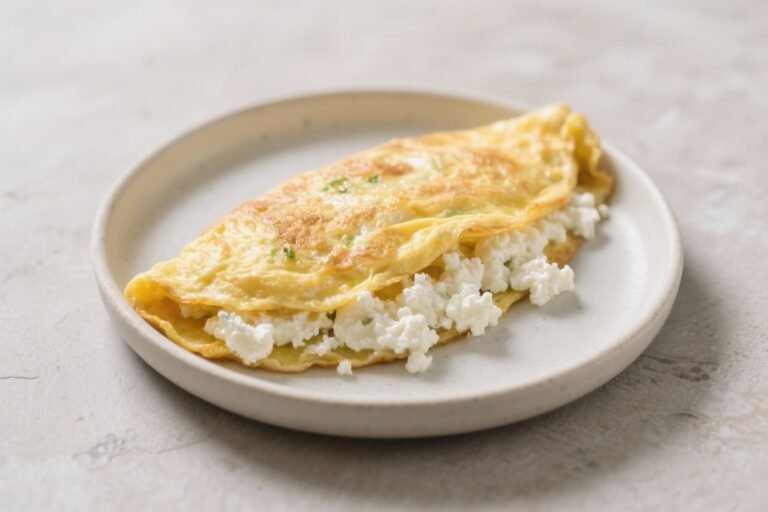 Cottage Cheese Omelette: The 10-Minute Protein Powerhouse You’ll Actually Crave