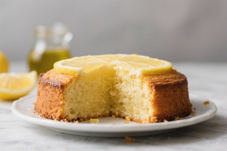 Sicilian Lemon and Olive Oil Cake – Bright, Moist, and Fragrant