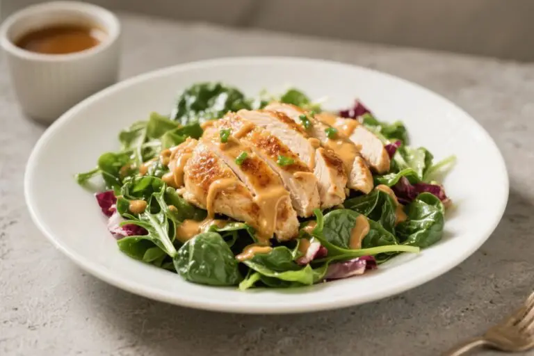 Honey Mustard Chicken and Spinach Salad: The 20-Minute Power Bowl You’ll Actually Crave