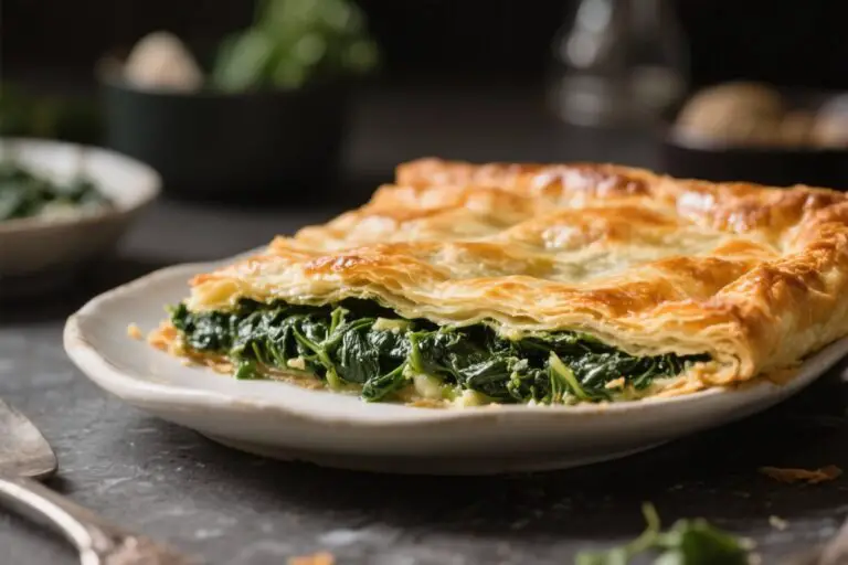 Spanakopita Spinach Pie (Crispy & Savory) – A Comforting Classic