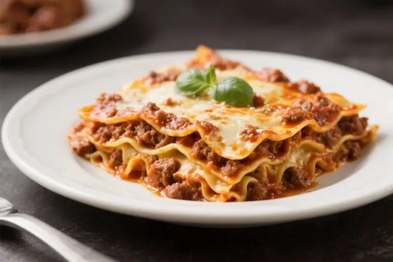 Classic Homemade Lasagna With Meat Sauce (Family Favorite) – Comforting, Cheesy, and Satisfying