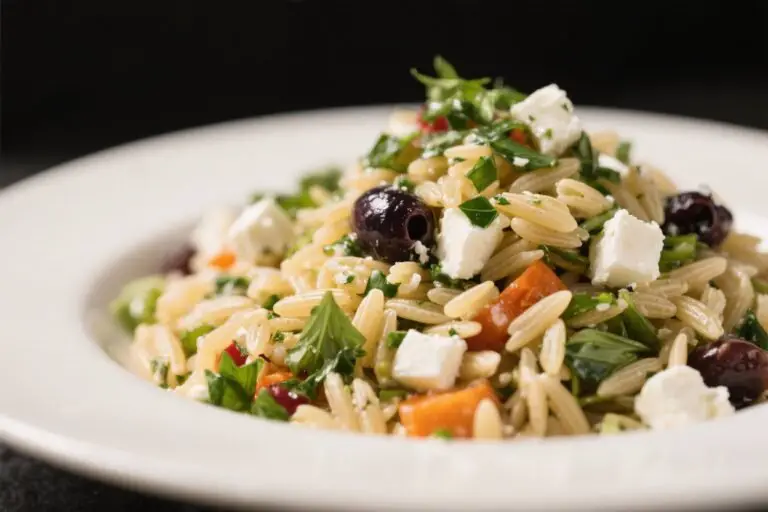 Mediterranean Orzo Salad With Feta & Herbs – Bright, Fresh, and Satisfying