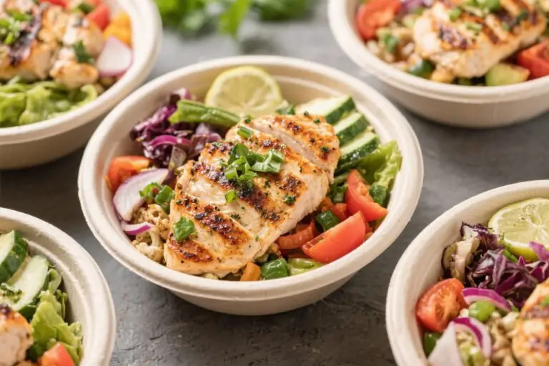Mediterranean Grilled Chicken Bowls (Meal Prep Friendly) – Fresh, Balanced, and Easy