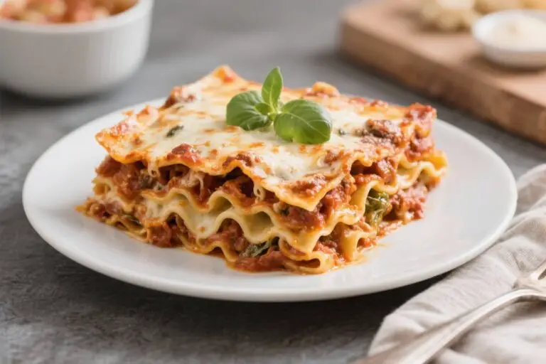 Easy No-Boil Lasagna Recipe (Weeknight Dinner) – Comforting, Fast, and Foolproof