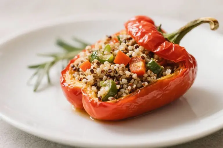 Mediterranean Stuffed Peppers With Quinoa & Veggies – Bright, Hearty, and Easy