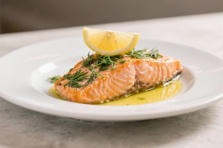 Greek Salmon With Lemon, Dill & Olive Oil – Bright, Fresh, and Easy