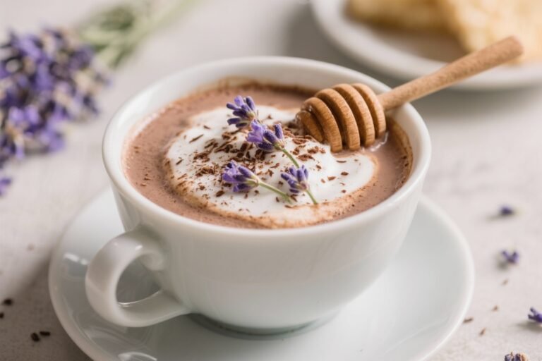 Honey Lavender Hot Cocoa – A Cozy, Floral Twist on a Classic