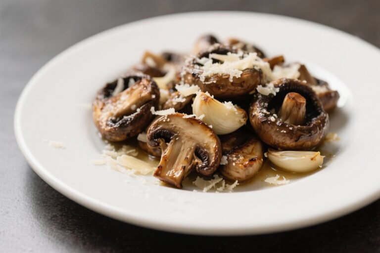Roasted Mushrooms With Parmesan and Garlic – Easy, Savory, and Satisfying