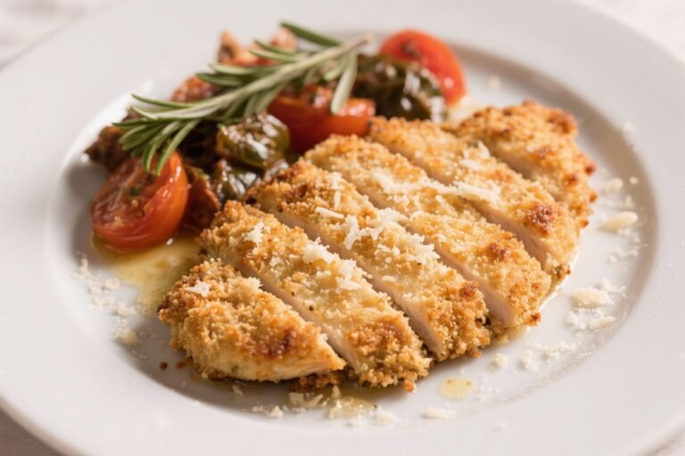 Parmesan-Crusted Chicken Cutlets (Italian Style) – Crispy, Juicy, and Simple