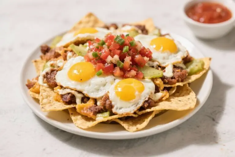 Loaded Breakfast Nachos With Eggs & Salsa – A Hearty, Crowd-Pleasing Morning Meal