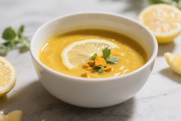 Lemon Turmeric Detox Soup – Bright, Comforting, and Easy