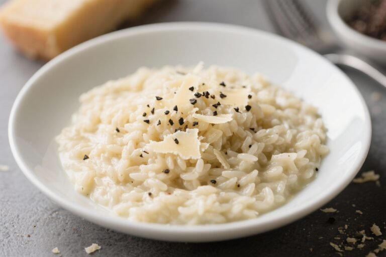 Creamy Parmesan Risotto With Black Pepper – Comforting, Simple, and Satisfying