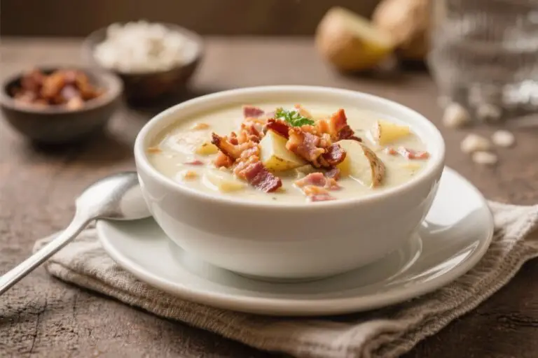 Cozy Bacon and Potato Chowder – A Creamy, Comforting Bowl for Any Night