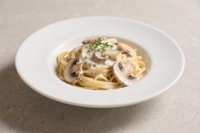 Creamy Mushroom Alfredo Pasta – Cozy, Weeknight Comfort