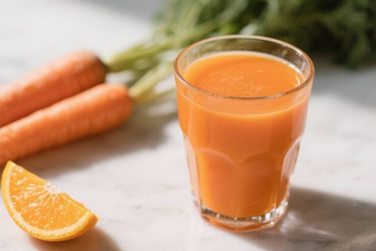 Carrot Orange Juice for a Powerful Vitamin Boost – Bright, Fresh, and Easy