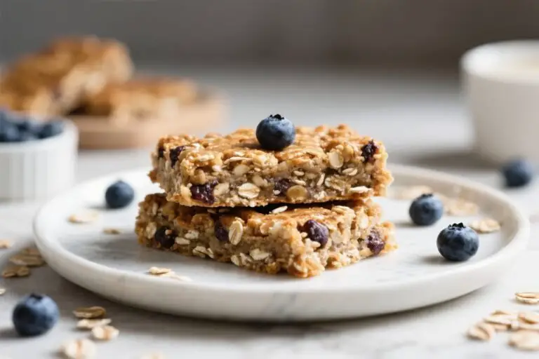 Vegan Blueberry Oat Breakfast Bars – Easy, Wholesome, and Make-Ahead