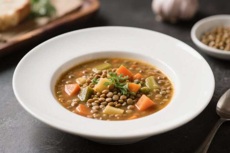 Hearty Vegetable Lentil Soup – A Cozy, Nutritious Bowl