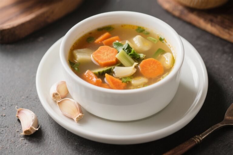 Ginger Garlic Vegetable Soup – Cozy, Comforting, and Full of Flavor