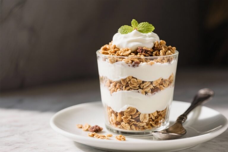 Greek Yogurt Breakfast Parfait With Crunchy Granola – A Fresh, Satisfying Start