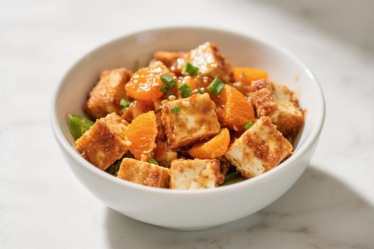 Crispy Orange Tofu Bowls — Bright, Fresh, and Weeknight-Friendly