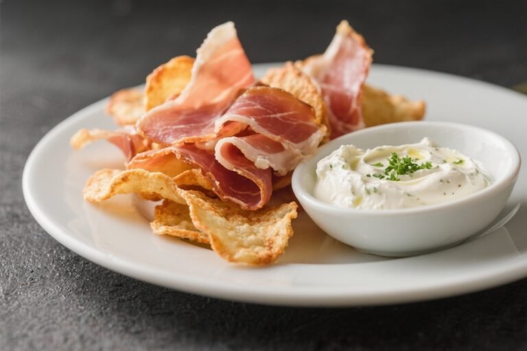 Crispy Parma Ham Chips With Burrata Dip – A Simple, Crowd-Pleasing Appetizer