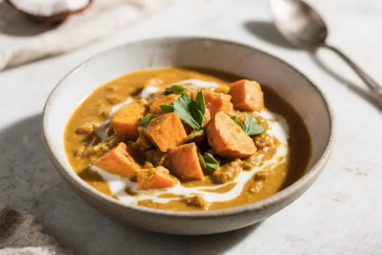 Vegan Sweet Potato Curry With Coconut Milk – Cozy, Creamy, and Easy