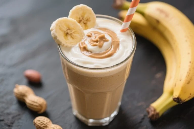 Banana Peanut Butter Yogurt Smoothie – A Creamy, Satisfying Blend